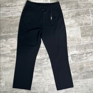 ZARA Boys Black Casual Elastic Pants